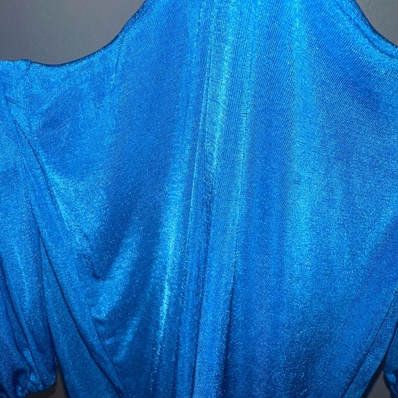 Princess Polly Royal Blue Long Sleeve Dress - Picture 4 of 9